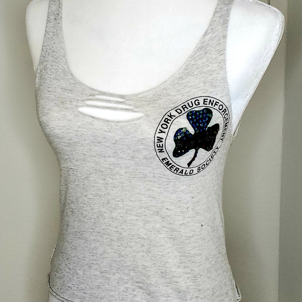 Distressed vintage tank. Size XS